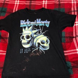 oversized vintage rick and morty tee